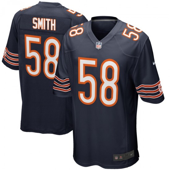 Chicago Bears Roquan Smith 58 Nike Navy NFL Jersey