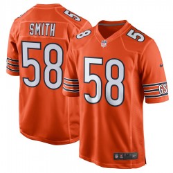 Chicago Bears Roquan Smith 58 Nike Orange NFL Jersey