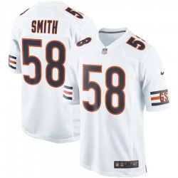 Chicago Bears Roquan Smith 58 Nike White NFL Jersey