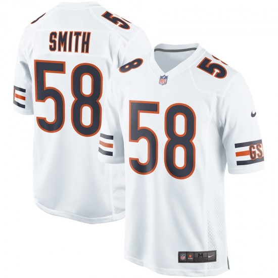 Chicago Bears Roquan Smith 58 Nike White NFL Jersey