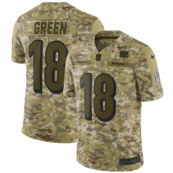 Cincinnati Bengals A. J. Green 18 Nike Salute To Service NFL Jersey Cincinnati Bengals A. J. Green 18 Nike Salute To Service NFL Jersey