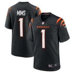 Cincinnati Bengals Amarius Mims Nike Black 2024 Draft NFL Jersey Cincinnati Bengals Amarius Mims Nike Black 2024 Draft NFL Jersey