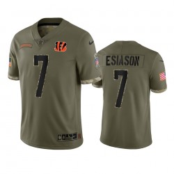 Cincinnati Bengals Boomer Esiason 7 Nike 2022 Salute to Service NFL Jersey Cincinnati Bengals Boomer Esiason 7 Nike 2022 Salute to Service NFL Jersey