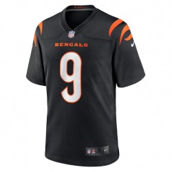 Cincinnati Bengals Joe Burrow 9 Nike Black 2021 Draft NFL Jersey