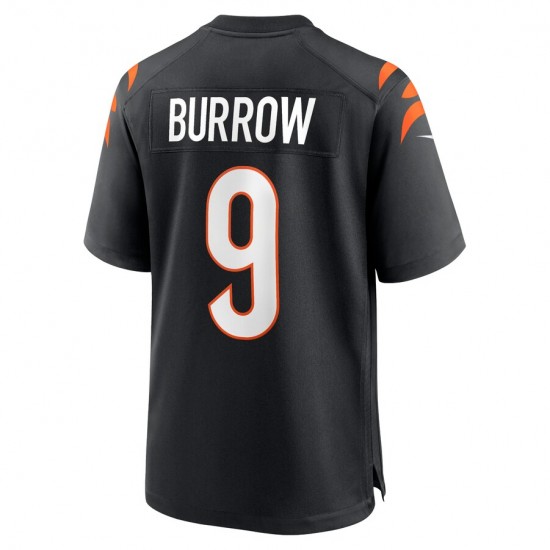 Cincinnati Bengals Joe Burrow 9 Nike Black 2021 Draft NFL Jersey