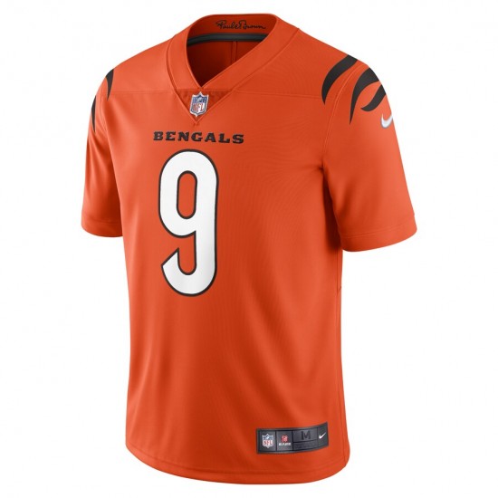 Cincinnati Bengals Joe Burrow 9 Nike Orange 2021 Draft NFL Jersey