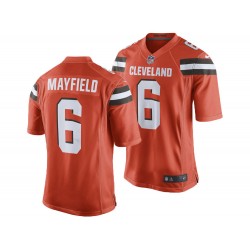 Cleveland Browns Baker Mayfield 6 Nike Orange NFL Jersey Cleveland Browns Baker Mayfield 6 Nike Orange NFL Jersey