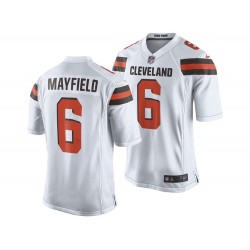 Cleveland Browns Baker Mayfield 6 Nike White NFL Jersey Cleveland Browns Baker Mayfield 6 Nike White NFL Jersey