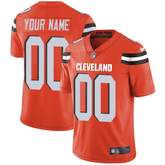 Cleveland Browns Custom Orange NFL Jersey