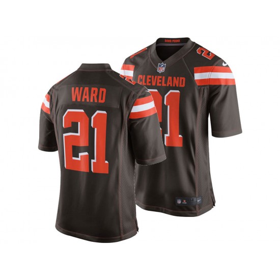 Cleveland Browns Denzel Ward 21 Nike Brown NFL Jersey