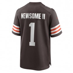 Cleveland Browns Gregory Newsome II 1 Nike Brown 2021 Draft NFL Jersey