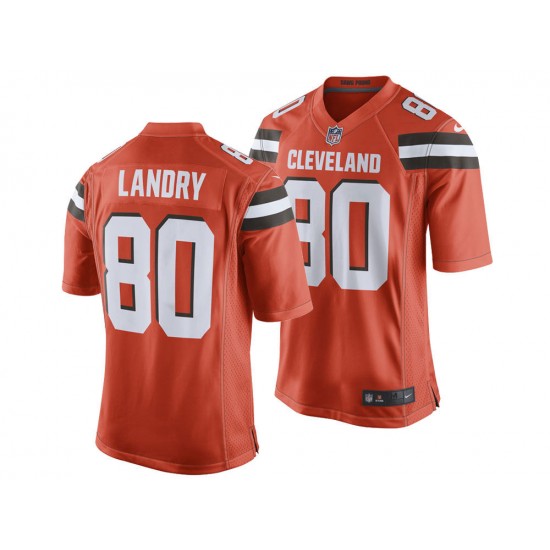 Cleveland Browns Jarvis Landry 80 Nike Orange NFL Jersey