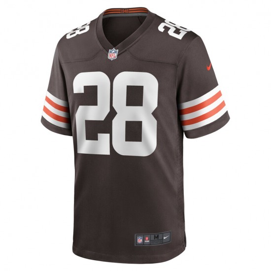 Cleveland Browns Jeremiah Owusu-Koramoah 28 Nike Brown 2021 Draft NFL Jersey