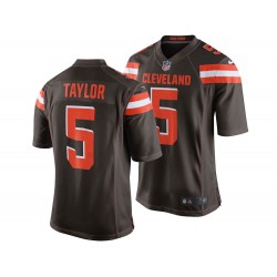 Cleveland Browns Tyrod Taylor 5 Nike Brown NFL Jersey