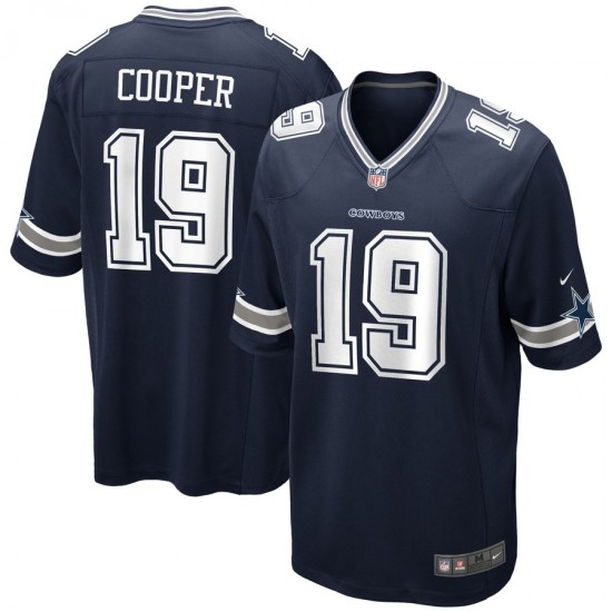 Dallas Cowboys Amari Cooper 19 Nike Navy NFL Jersey