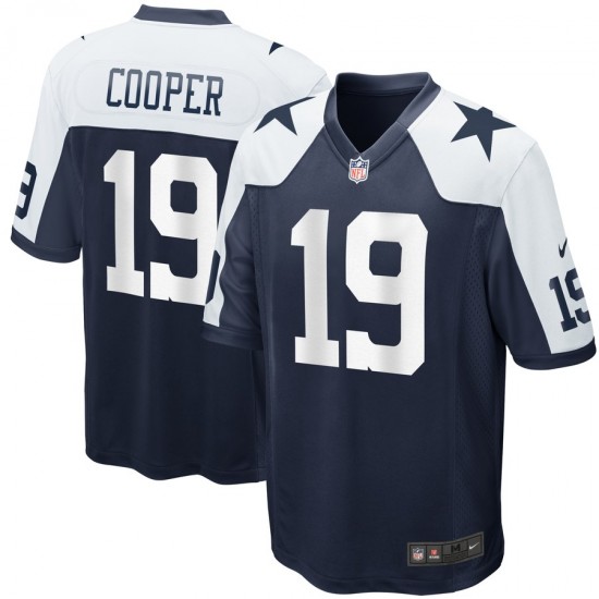 Dallas Cowboys Amari Cooper 19 Nike Throwback Alternate NFL Jersey