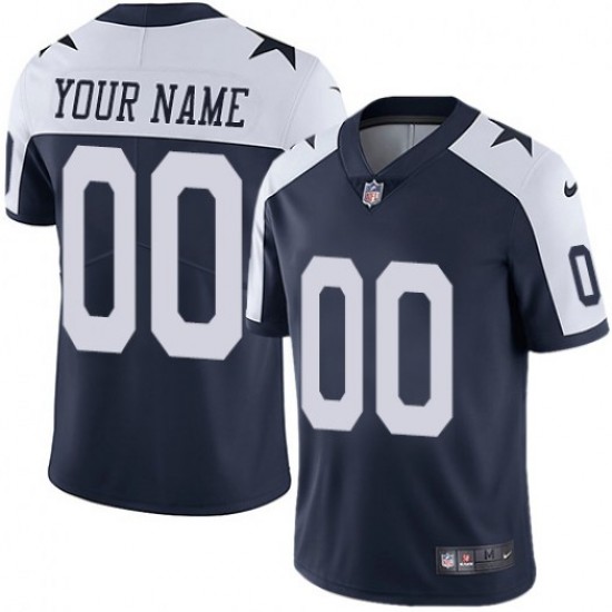 Dallas Cowboys Custom Nike Throwback Alternate NFL Jersey