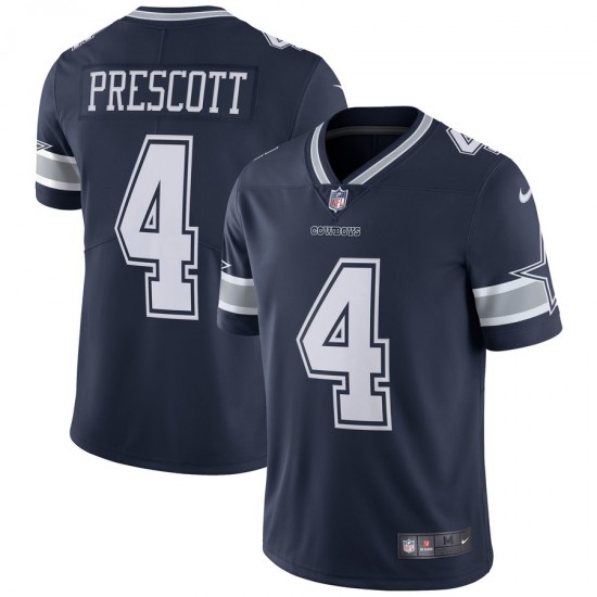 Dallas Cowboys Dak Prescott 4 Nike Navy NFL Jersey