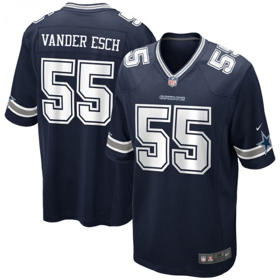 Dallas Cowboys Leighton Vander Esch 55 Nike Navy NFL Jersey