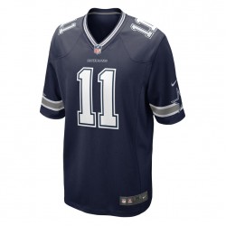 Dallas Cowboys Micah Parsons 11 Nike Navy 2021 Draft NFL Jersey