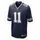 Dallas Cowboys Micah Parsons 11 Nike Navy 2021 Draft NFL Jersey
