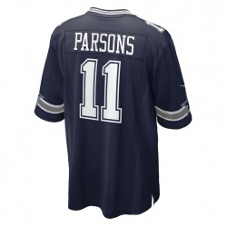 Dallas Cowboys Micah Parsons 11 Nike Navy 2021 Draft NFL Jersey
