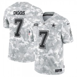 Dallas Cowboys Trevon Diggs Nike 2024 Salute to Service NFL Jersey
