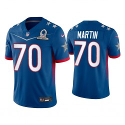 Dallas Cowboys Zack Martin 70 Nike Royal 2022 NFC Pro Bowl NFL Jersey