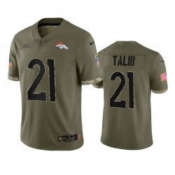 Denver Broncos Aqib Talib 21 Nike 2022 Salute to Service NFL Jersey Denver Broncos Aqib Talib 21 Nike 2022 Salute to Service NFL Jersey