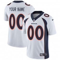 Denver Broncos Custom White NFL Jersey Denver Broncos Custom White NFL Jersey