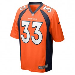 Denver Broncos Javonte Williams 33 Nike Orange 2021 Draft NFL Jersey