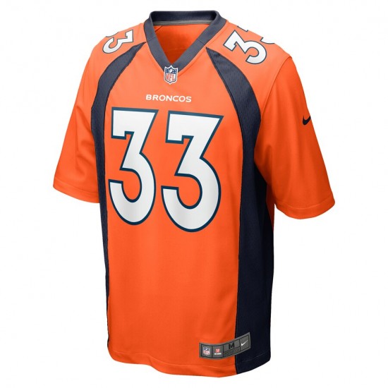 Denver Broncos Javonte Williams 33 Nike Orange 2021 Draft NFL Jersey