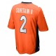 Denver Broncos Patrick Surtain II 2 Nike Orange 2021 Draft NFL Jersey
