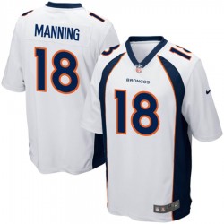 Denver Broncos Peyton Manning 18 Nike White NFL Jersey Denver Broncos Peyton Manning 18 Nike White NFL Jersey