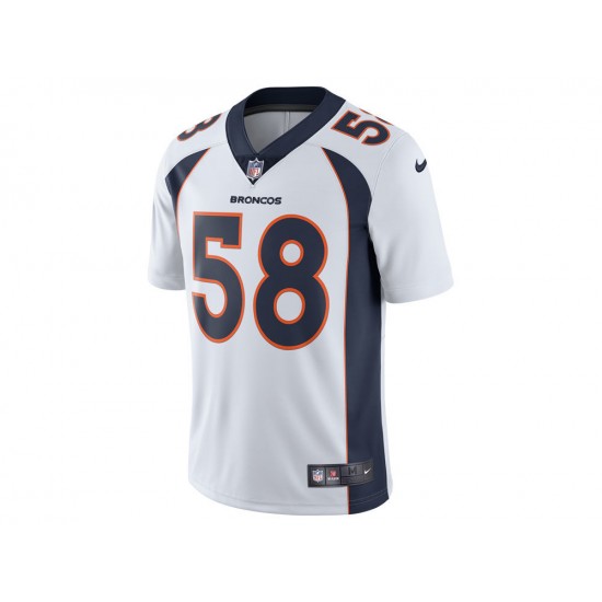 Denver Broncos Von Miller 58 Nike White NFL Jersey
