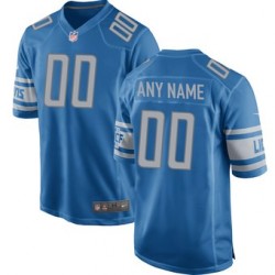 Detroit Lions Custom Nike Royal NFL Jersey Detroit Lions Custom Nike Royal NFL Jersey
