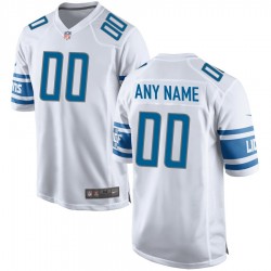 Detroit Lions Custom Nike White NFL Jersey Detroit Lions Custom Nike White NFL Jersey