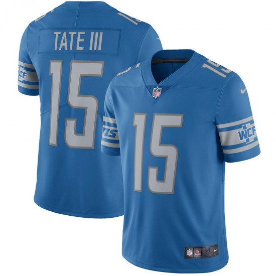 Detroit Lions Golden Tate 15 Nike Royal NFL Jersey
