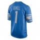 Detroit Lions Penei Sewell 1 Nike Blue 2021 Draft NFL Jersey