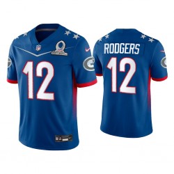 Green Bay Packers Aaron Rodgers 12 Nike Royal 2022 NFC Pro Bowl NFL Jersey Green Bay Packers Aaron Rodgers 12 Nike Royal 2022 NFC Pro Bowl NFL Jersey