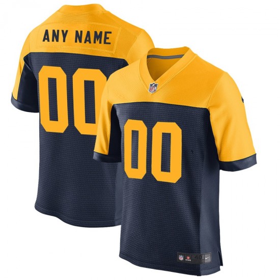 Green Bay Packers Custom Nike Alternate NFL Jersey
