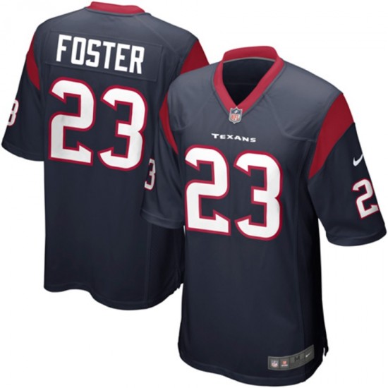 Houston Texans Arian Foster 23 Nike Blue NFL Jersey