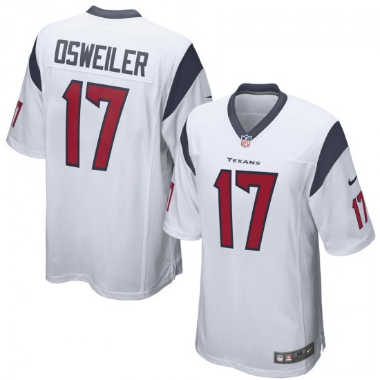 Houston Texans Brock Osweiler 17 Nike White NFL Jersey