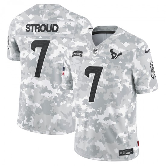 Houston Texans C.J. Stroud Nike 2024 Salute to Service NFL Jersey