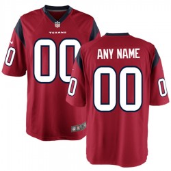 Houston Texans Custom Nike Red NFL Jersey Houston Texans Custom Nike Red NFL Jersey