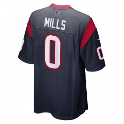 Houston Texans Davis Mills 0 Nike Navy 2021 Draft NFL Jersey