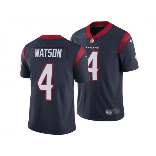 Houston Texans DeShaun Watson 4 Nike Blue NFL Jersey