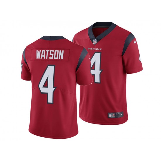 Houston Texans DeShaun Watson 4 Nike Red NFL Jersey