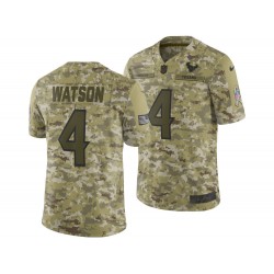 Houston Texans DeShaun Watson 4 Nike Salute To Service NFL Jersey Houston Texans DeShaun Watson 4 Nike Salute To Service NFL Jersey