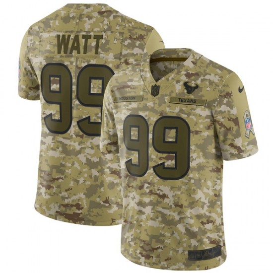 Houston Texans J. J. Watt 99 Nike Salute To Service NFL Jersey